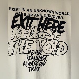 Zara Light Green Slogan Tee